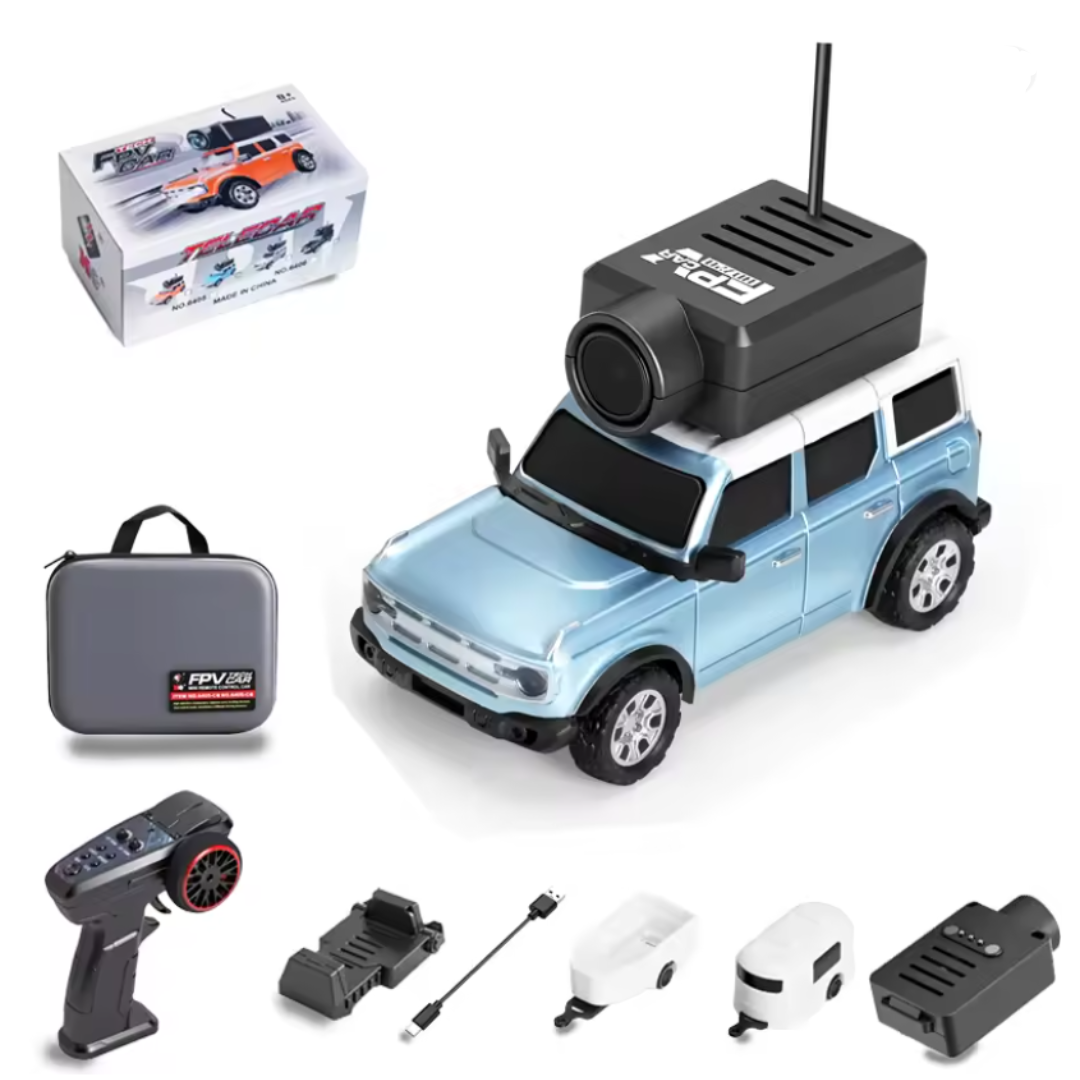 Mini RC Auto mit HD-Kamera und 2,4-GHz-Steuerung