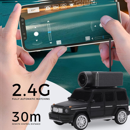 Mini RC Auto mit HD-Kamera und 2,4-GHz-Steuerung
