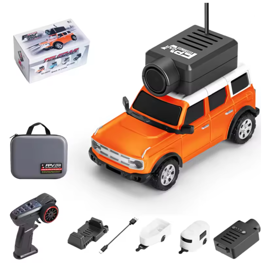 Mini RC Auto mit HD-Kamera und 2,4-GHz-Steuerung